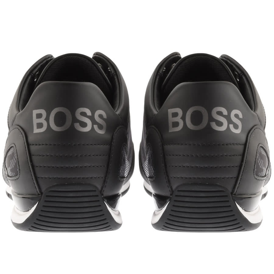 Alternative Image for ProductBOSS Saturn Lowp Trainers Black2